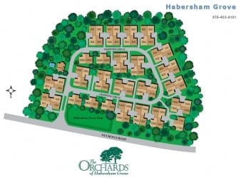 Habersham Grove siteplan